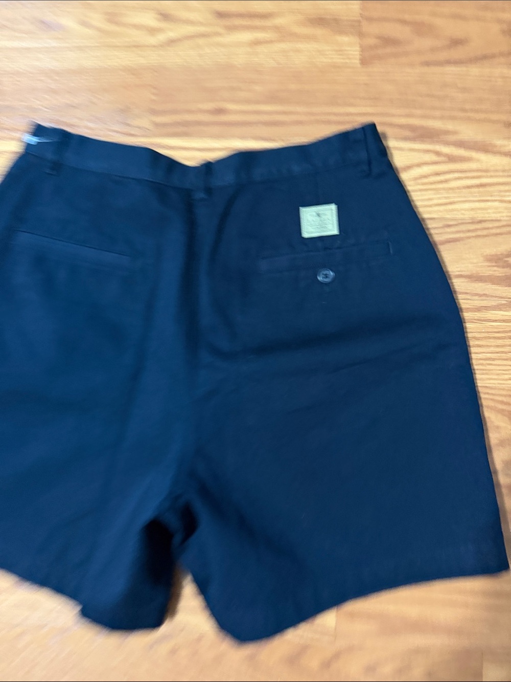 Ralph Lauren Navy Cotton Bermuda Shorts Size 6 - Picture 5 of 6